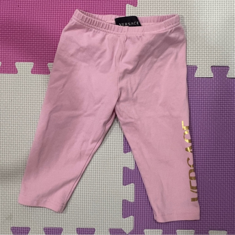 Baby's Logo-print Jersey Leggings In Pink